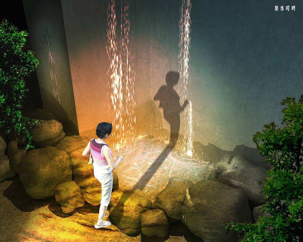 互動(dòng)多媒體,墻面互動(dòng)投影