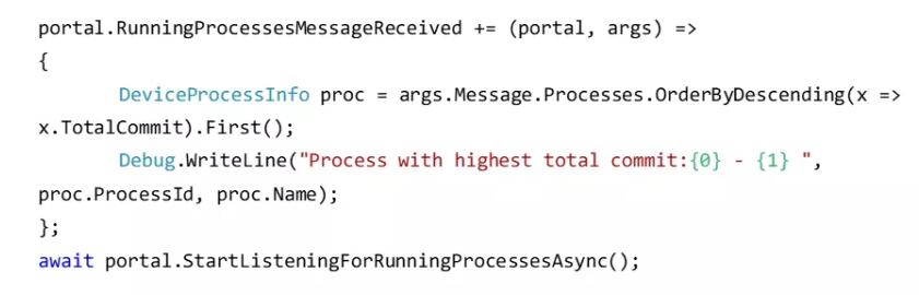 API樣例:通過WebSocket訪問設備